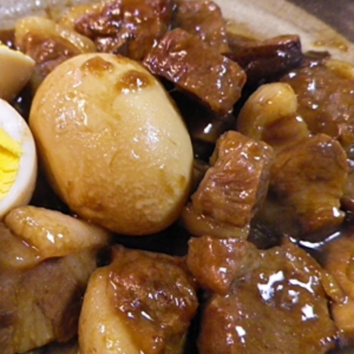 豚肩ロース椎茸卵の角煮 レシピ 作り方 By Leopoo 楽天レシピ 豚肩ロース椎茸卵の角煮 レシピ 作り方 By Leopoo 楽天レシピ